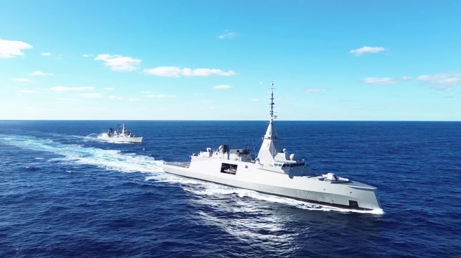 Live η είσοδος στον Σαρωνικό της Belharra «Κίμων» - Στις 12:00 στον ναύσταθμο της Σαλαμίνας