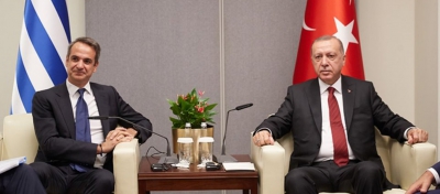 Σύνοδος ΝΑΤΟ: Ολοκληρώθηκε η συνάντηση Μητσοτάκη με Erdogan στις Βρυξέλλες