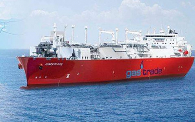 Η Gastrade θα αποκτήσει τον Μάιο 2ο φορτίο LNG στην Αλεξανδρούπολη