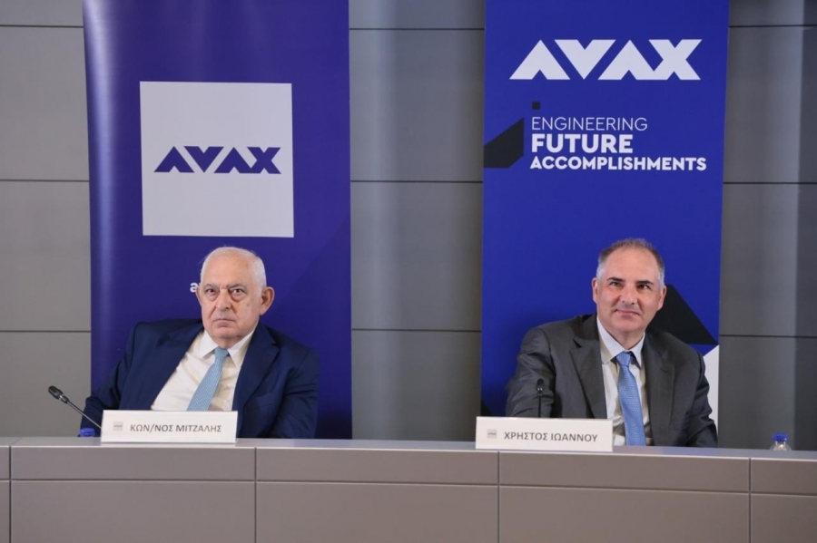AVAX: Αμετάβλητα τα χρονοδιαγράμματα των μεγάλων έργων - Pivot σε παραχωρήσεις, ενέργεια και real estate