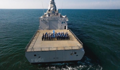 Ξεκίνησε δοκιμές η πρώτη φρεγάτα FDI «ΚΙΜΩΝ» για το Πολεμικό Ναυτικό