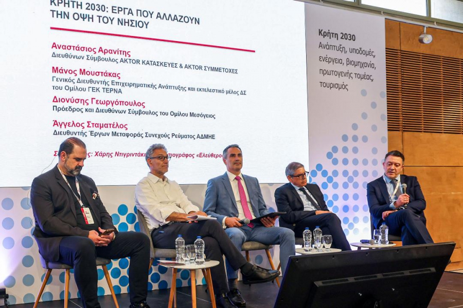 Αρανίτης (ΑΚΤΟR): Η εικόνα της Κρήτης αλλάζει χάρη στα μεγάλα έργα υποδομών