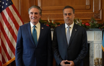 Συνάντηση Παπασταύρου - Burgum: «Η χώρα μας είναι ενεργειακός κόμβος και αξιόπιστος τόπος επενδύσεων για τις αμερικανικές εταιρείες»