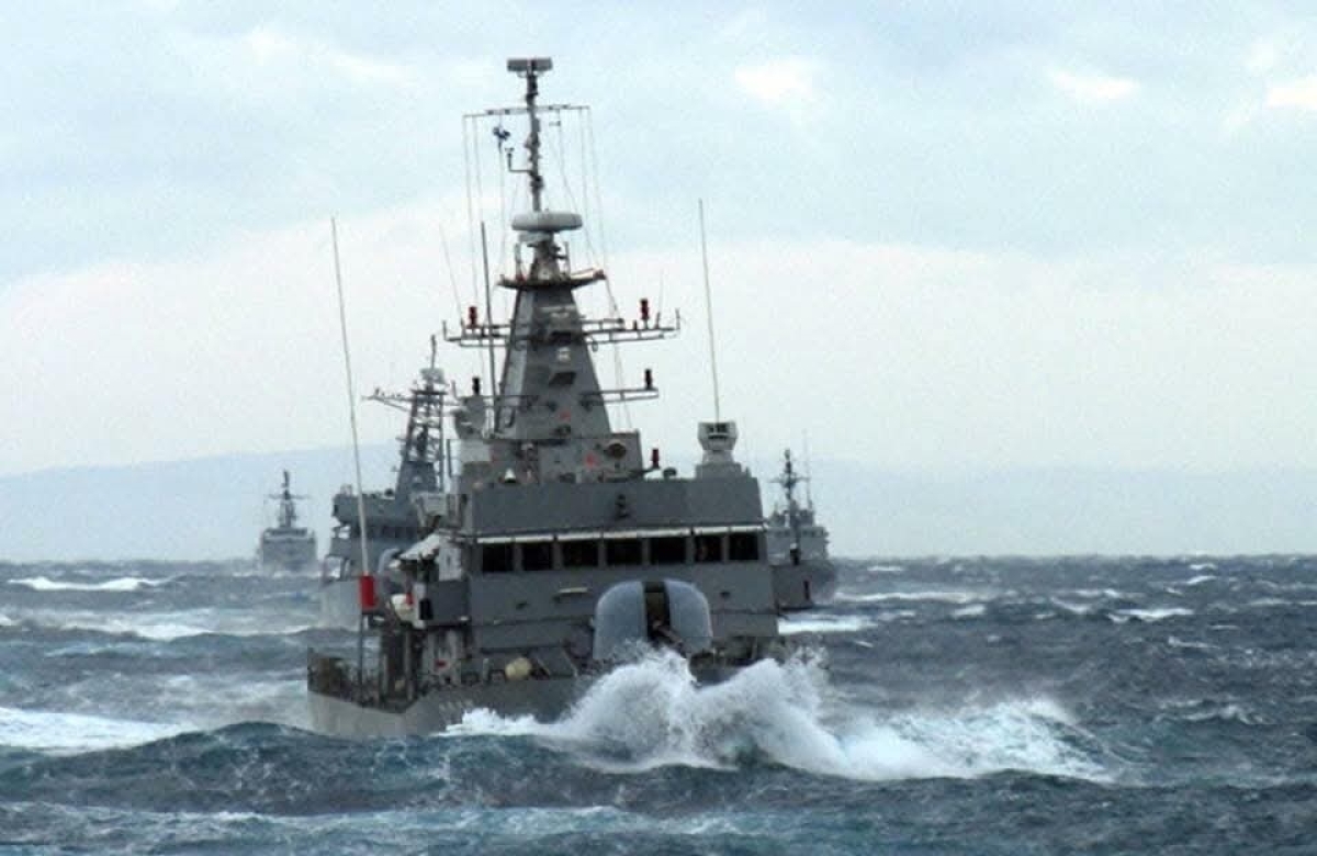 Συνεκπαίδευση ελληνικού και ισραηλινού Πολεμικού Ναυτικού στο βόρειο Κρητικό Πέλαγος