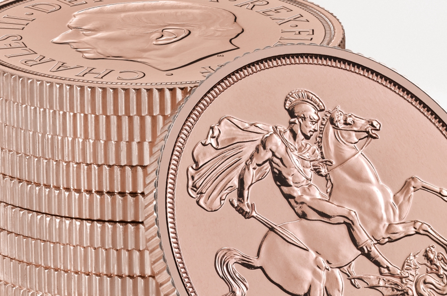 Βασιλικό Νομισματοκοπείο και Πειραιώς παρουσιάζουν για πρώτη φορά Χρυσή Λίρα περιορισμένης παραγωγής με ελληνικό ιδιόσημο «ΕΛ»