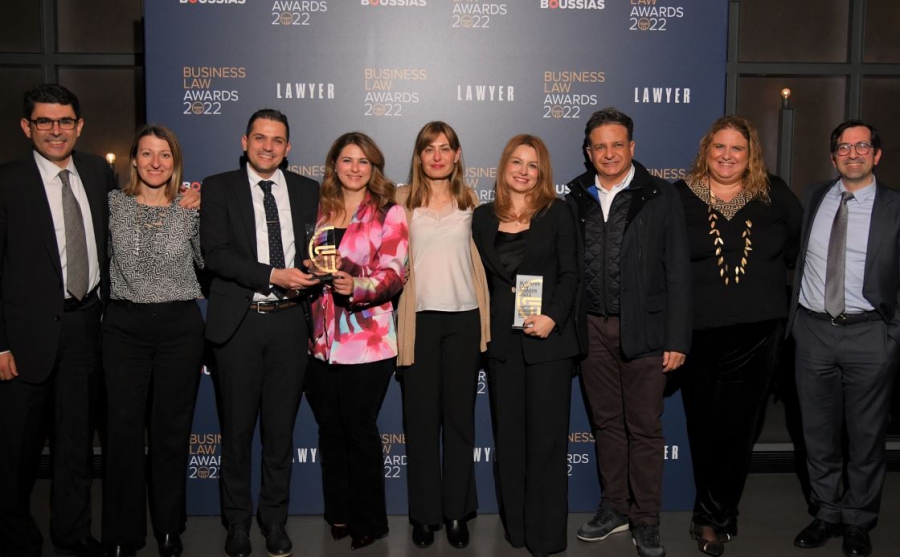 Η νομική ομάδα του ΟΠΑΠ στην κορυφή των Business Law Awards 2022
