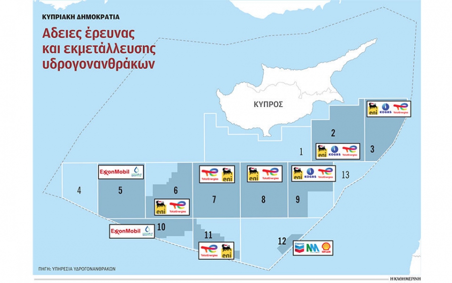 Νέο κοίτασμα φυσικού αερίου στην Κύπρο εντόπισε το γεωτρύπανο της Εni – TotalEnergies
