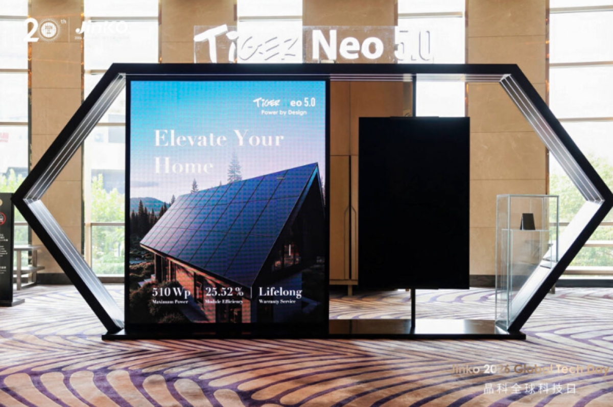 JinkoSolar: Νέο φωτοβολταϊκό πάνελ 510 W για στέγες με απόδοση 25,52% και εγγύηση 40 ετών (Pv Magazine)