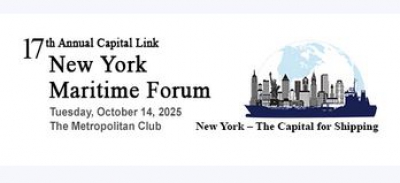 Στις 17 Οκτωβρίου το “17ο ANNUAL CAPITAL LINK NEW YORK MARITIME FORUM” στο Metropolitan Club