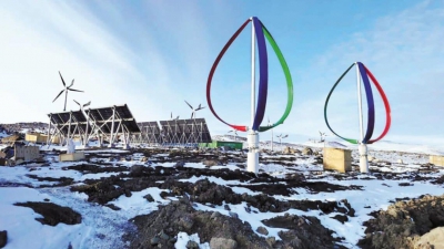 Ένα αινιγματικό σήμα πάλλεται τώρα στον πολικό αέρα- Η Κίνα φέρνει έναν υβριδικό σταθμό ενέργειας στην Ανταρκτική (Eco News)