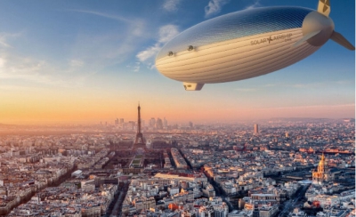 Έρχεται το πράσινο αερόπλοιο που θα πετά με ηλιακή ενέργεια και υδρογόνο