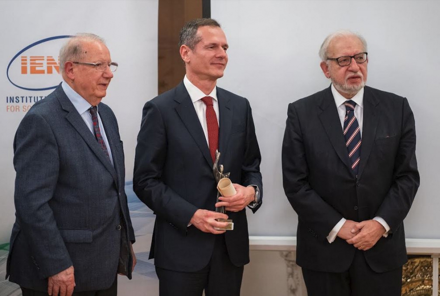 ΑΔΜΗΕ: Βράβευση Μ.Μανουσάκη από το ΙΕΝΕ