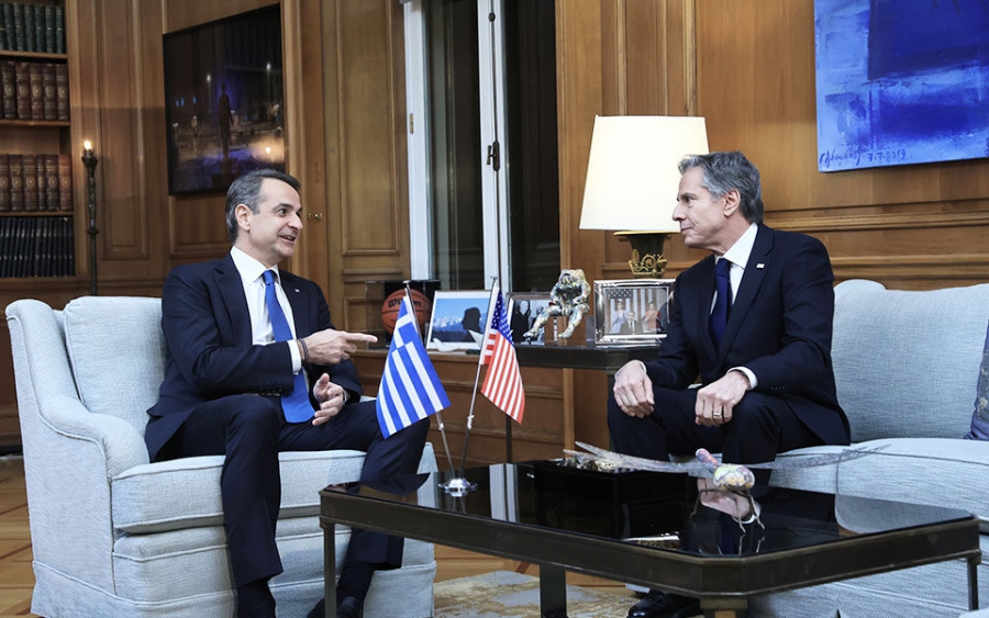 Διάλογος με όρους, όχι για S-300 – Τα μηνύματα Μητσοτάκη, Δένδια στον Μπλίνκεν