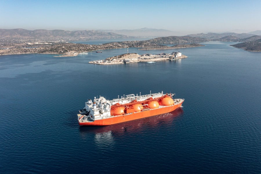 Μηδενικές οι εισαγωγές LNG τον Απρίλιο στην Ελλάδα - Η αιτία