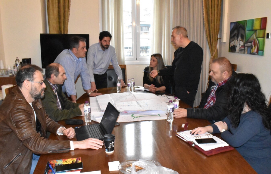 Συνάντηση Δήμου Κοζάνης και ΔΕΔΔΗΕ για υπογείωση δικτύων και βελτίωση υποδομών