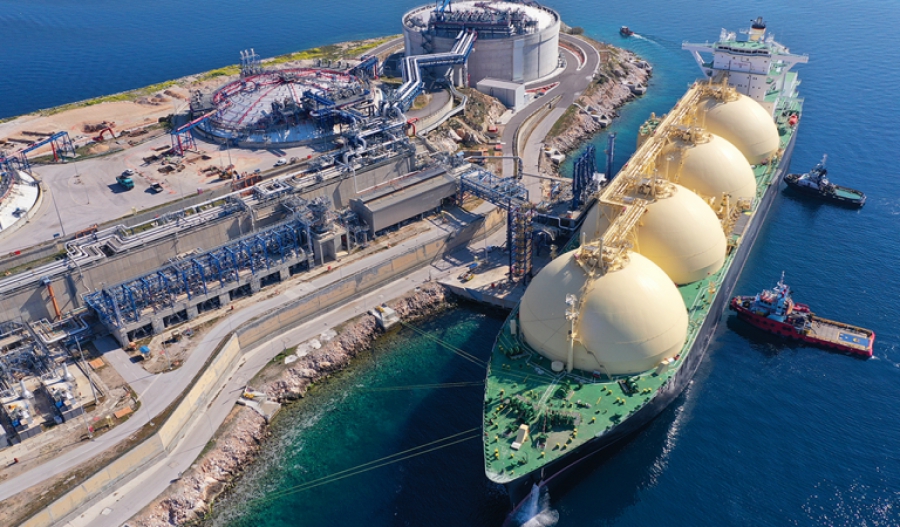 Τριπλασιάσθηκε η εισαγωγή ρωσικού LNG στις 6,27 TWh το εννεάμηνο
