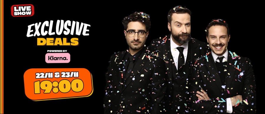 Το 1o Black Friday Show με Φισφή, Μακαλιά και Ρούμπο έρχεται στο Public.gr