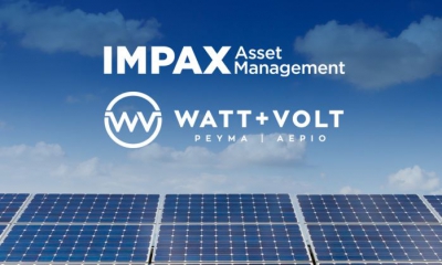 Κοινοπραξία WATT+VOLT και Impax Asset Management για την ανάπτυξη χαρτοφυλακίου Φωτοβολταϊκών πάρκων στην Ελλάδα