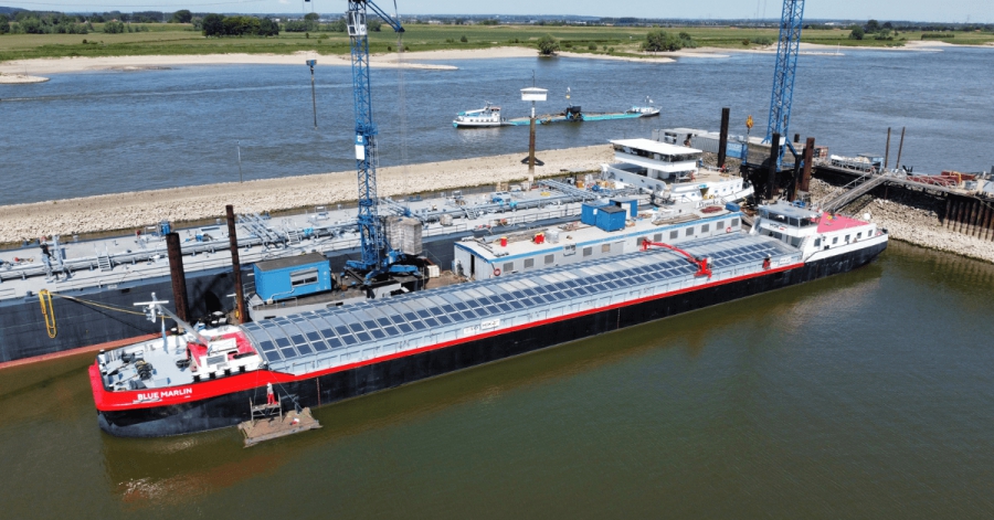 Φωτοβολταϊκά για φορτηγά πλοία