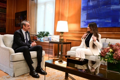 Στο Μαξίμου η Guilfoyle – Μητσοτάκης: Σε ιστορικά υψηλό οι ελληνοαμερικανικές σχέσεις