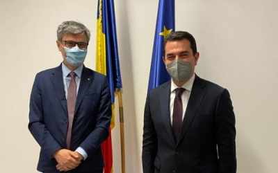 Φυσικό αέριο, IGB, επενδύσεις ΔΕΗ στο μενού της συνάντησης  Σκρέκα με τον Ρουμάνο Υπουργό Ενέργειας