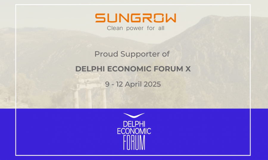 H Sungrow υποστηρίζει το 10o Delphi Economic Forum
