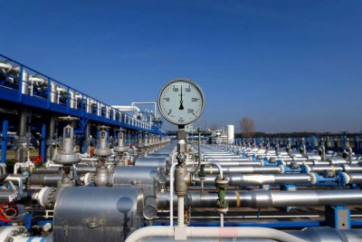 Μικρές μεταβολές στις ροές ρωσικού φυσικού αερίου προς την Ευρώπη