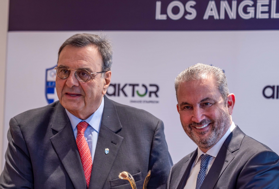 O Όμιλος AKTOR Χρυσός Χορηγός της Ελληνικής Ολυμπιακής Επιτροπής έως τους Ολυμπιακούς Αγώνες Los Angeles 2028