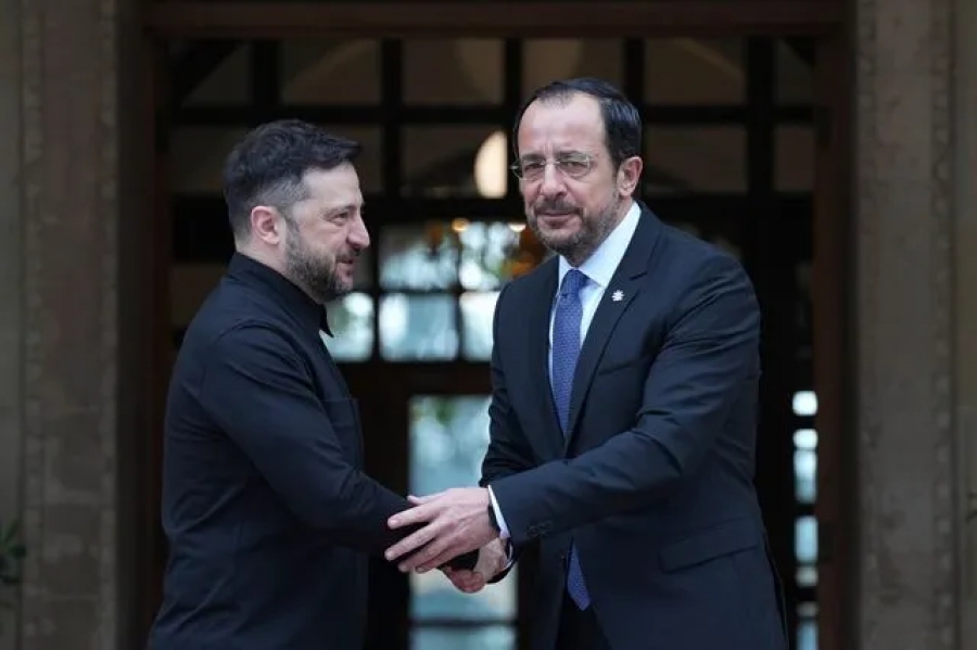 Στην Κύπρο ο Zelensky- Συναντά τον Χριστοδουλίδη
