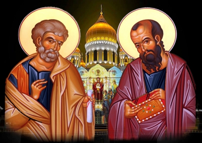 Τρίτη 29 Ιουνίου: Αποστόλων Πέτρου και Παύλου