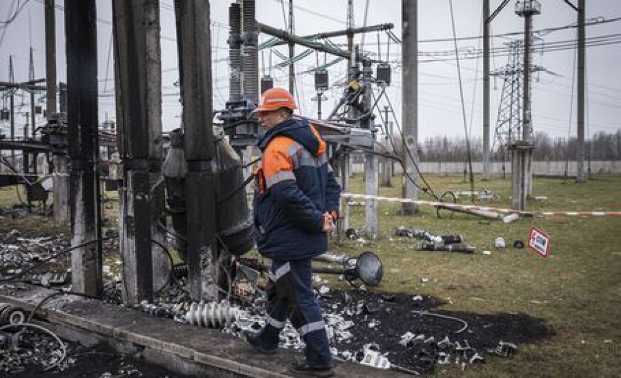 Χωρίς ηλεκτρικό ρεύμα πάνω από 1 εκατ. Ουκρανοί μετά την μαζική ρωσική επίθεση
