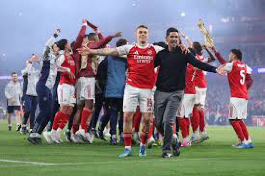 H Arsenal πρωταθλήτρια μετά την ισοπαλία της City στο Bournemouth