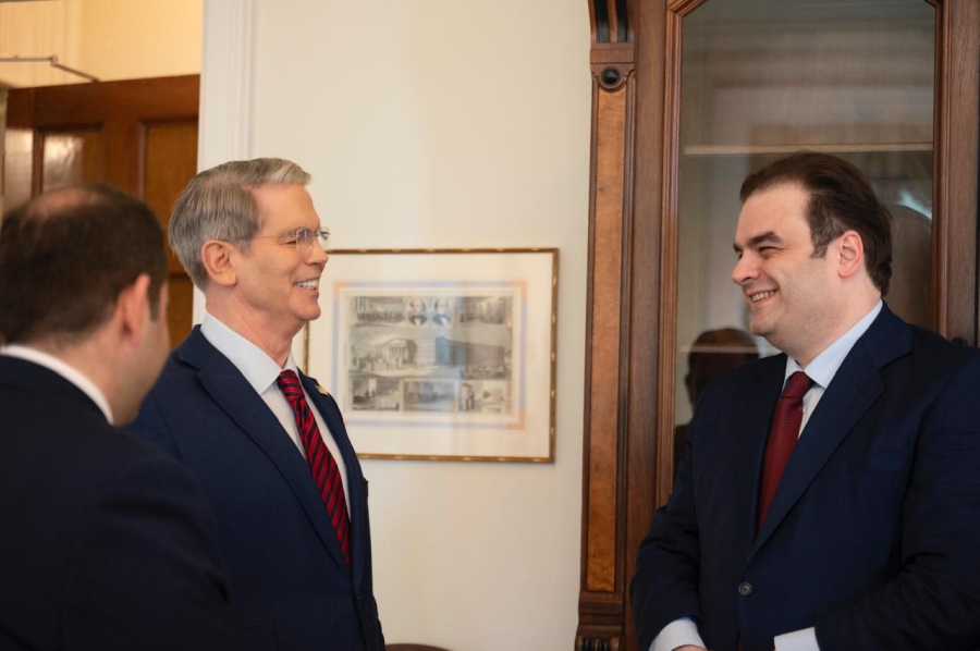 Τι διημείφθη στη συνάντηση Πιερρακάκη - Bessent