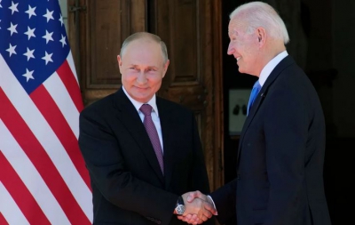 Έφθασαν στη Γενεύη Biden και Putin - Ξεκινά η συνάντηση