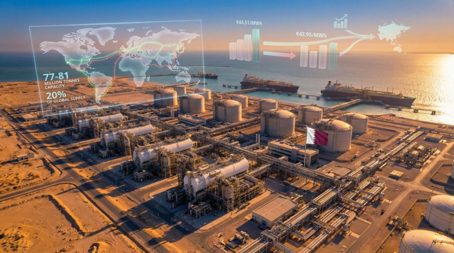 Πλήγμα 20 δισ. δολαρίων για την QatarEnergy μετά από τις πυραυλικές επιθέσεις και τη μείωση εξαγωγών LNG
